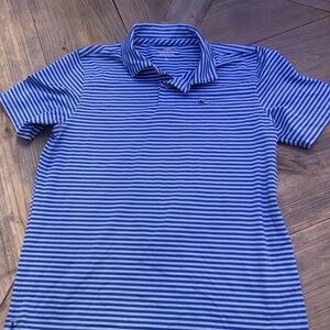 Vineyard Vines Blue Striped Polo
